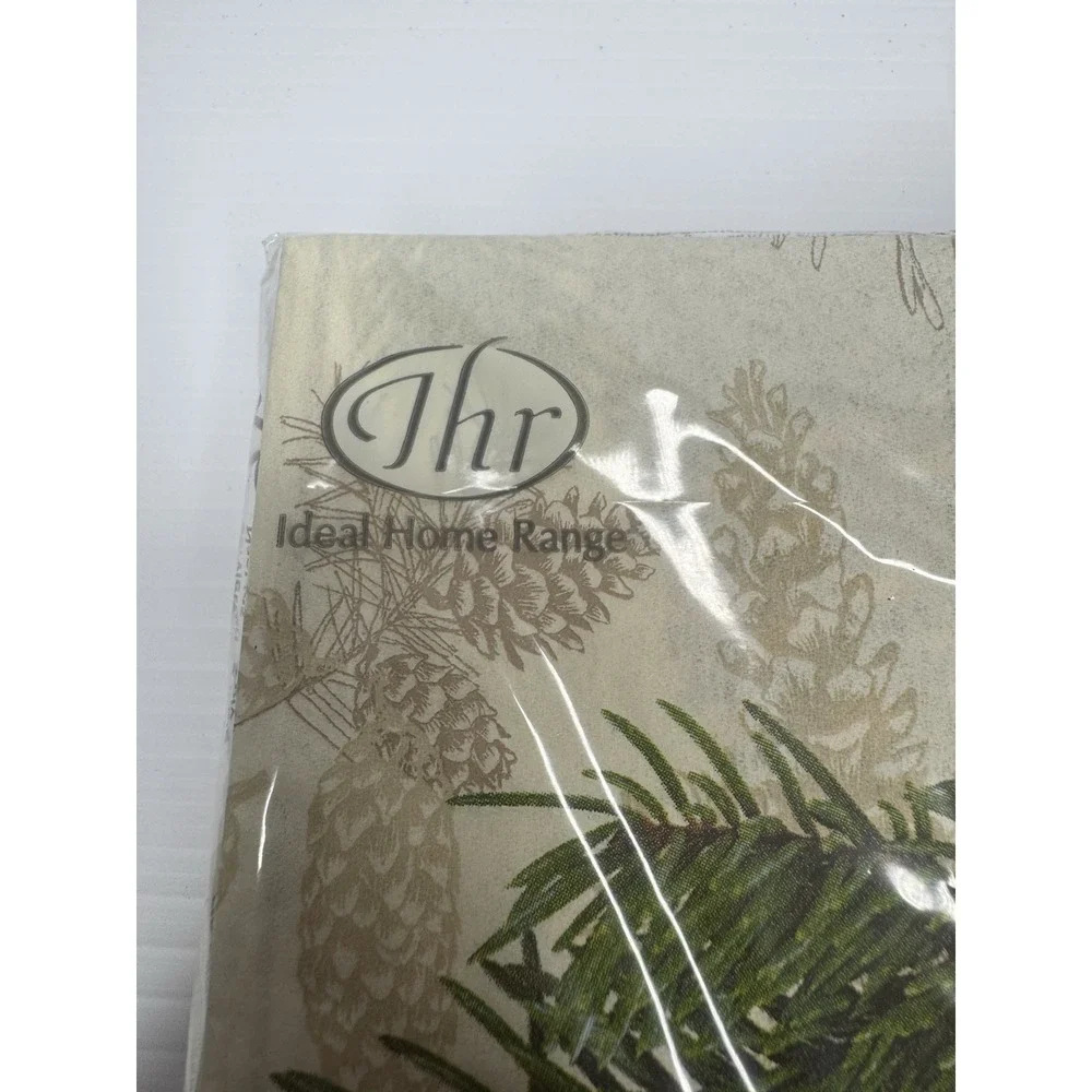 Lot of 3 Pinecone Christmas Paper Napkins Cocktail Lunch Holiday Table Decor‎